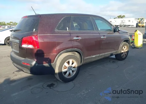 2013 Kia Sorento Lx from USA, damaged, VIN 5XYKT3A11DG366803